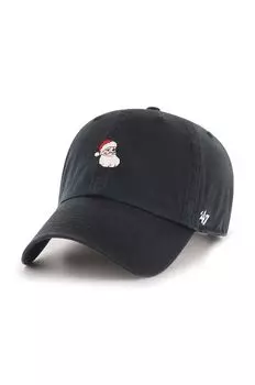 Хлопчатобумажная шапка 47 brand, черный