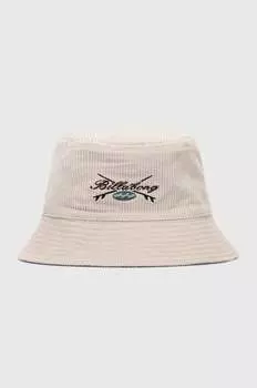 Хлопчатобумажная шапка Billabong, бежевый