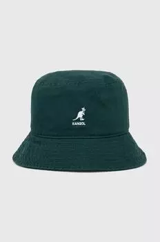 Хлопчатобумажная шапка Kangol, зеленый