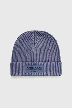 Хлопчатобумажная шапка Karl Kani, синий