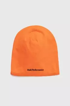 Хлопчатобумажная шляпа Peak Performance, оранжевый