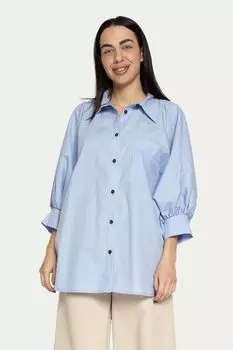 Хлопчатобумажную рубашку Antonia M, синий