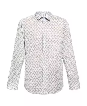 Хлопчатобумажную рубашку Etro, синий