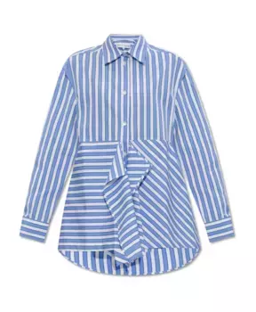 Хлопчатобумажную рубашку Jw Anderson, синий