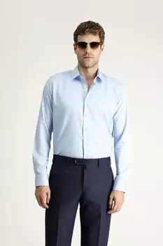 Хлопчатобумажную рубашку Kigili, синий