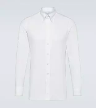 Хлопчатобумажную рубашку Lardini, белый