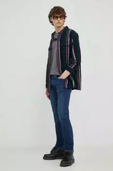 Хлопчатобумажную рубашку Levi's, мультиколор