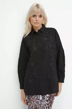 Хлопчатобумажную рубашку Medicine, черный