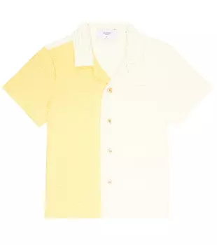 Хлопчатобумажную рубашку Paade Mode, белый