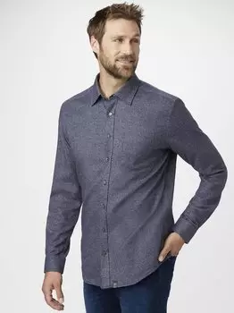 Хлопчатобумажную рубашку Paddock`S, синий