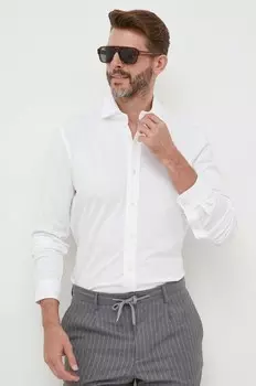 Хлопчатобумажную рубашку Polo Ralph Lauren, белый