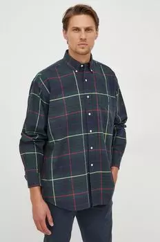 Хлопчатобумажную рубашку Polo Ralph Lauren, зеленый