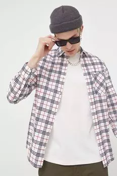 Хлопчатобумажную рубашку Tommy Jeans, белый