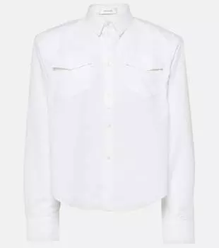 Хлопчатобумажную рубашку Wardrobe.Nyc, белый