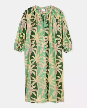 Хлопчатобумажный кафтан Zen Ethic, зеленый