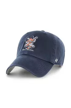 Хлопковая бейсболка 47 бренда MLB Detroit Tigers 47 Brand, темно-синий