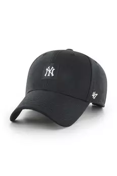 Хлопковая бейсболка 47 бренда MLB New York Yankees 47 Brand, черный