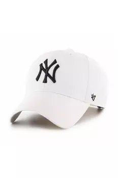 Хлопковая бейсболка 47 бренда MLB New York Yankees 47 Brand, белый
