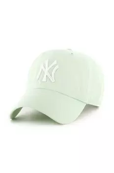 Хлопковая бейсболка 47 бренда MLB New York Yankees 47 Brand, зеленый