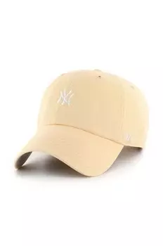 Хлопковая бейсболка 47 бренда MLB New York Yankees 47 Brand, оранжевый