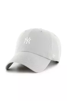 Хлопковая бейсболка 47 бренда MLB New York Yankees 47 Brand, серый