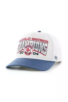 Хлопковая бейсболка 47 марки MLB Boston Red Sox 47 Brand, белый