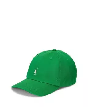 Хлопковая бейсболка чинос Big Boys Polo Ralph Lauren, зеленый
