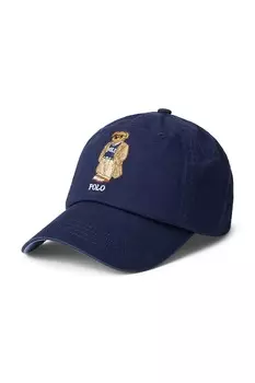 Хлопковая бейсболка Cls Sprt Polo Ralph Lauren, темно-синий