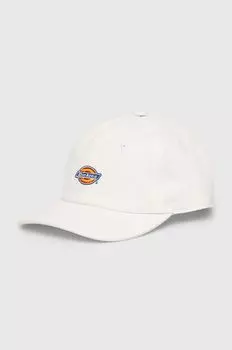 Хлопковая бейсболка Dickies, бежевый