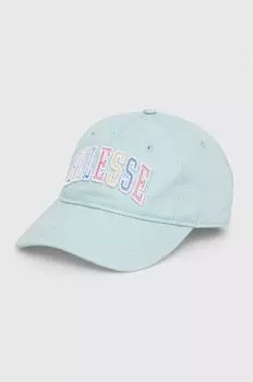 Хлопковая бейсболка Ellesse, синий