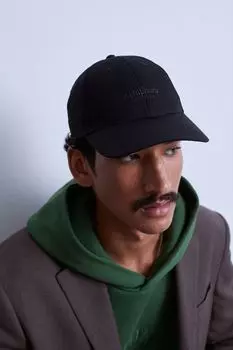 Хлопковая бейсболка H&amp;M, черный