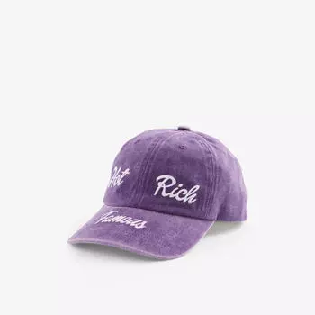 Хлопковая бейсболка Hot Rich Avavav, цвет eggplant