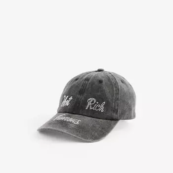 Хлопковая бейсболка Hot Rich Avavav, серый