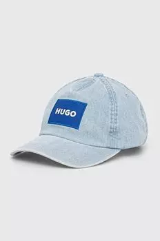 Хлопковая бейсболка Hugo Blue, синий