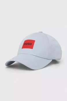 Хлопковая бейсболка Hugo, синий