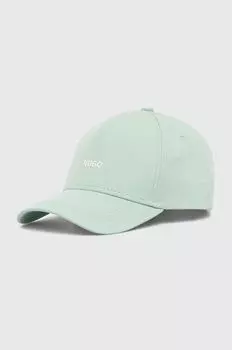 Хлопковая бейсболка Hugo, зеленый