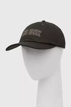 Хлопковая бейсболка Les Deux, зеленый