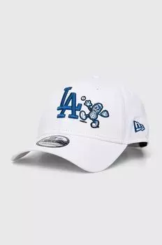Хлопковая бейсболка New Era, белый