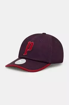 Хлопковая бейсболка Puma Play Paris Retro Club, фиолетовый