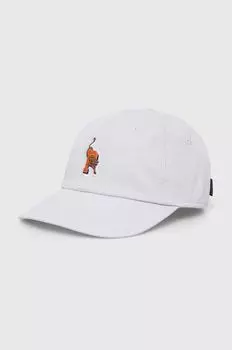 Хлопковая бейсболка Puma, серый