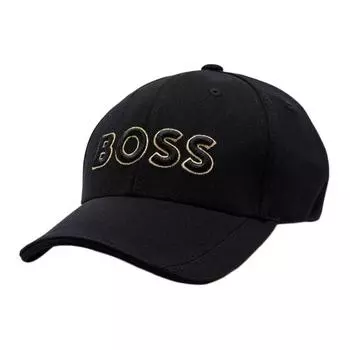 Хлопковая бейсболка с вышитым логотипом BOSS HUGO BOSS