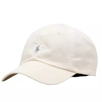 Хлопковая бейсболка с вышитым логотипом Polo Ralph Lauren