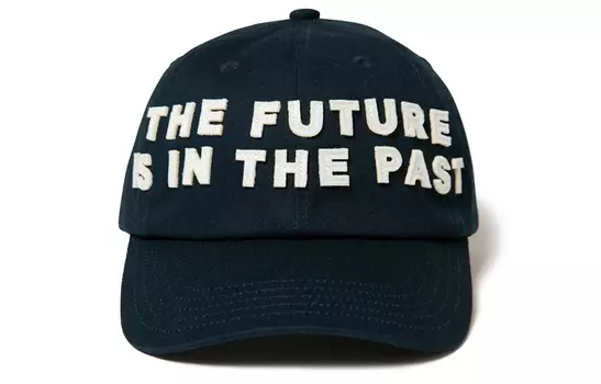 Хлопковая бейсболка унисекс HUMAN MADE, темно-синий