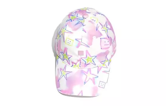 Хлопковая бейсболка унисекс разноцветная Acne Studios