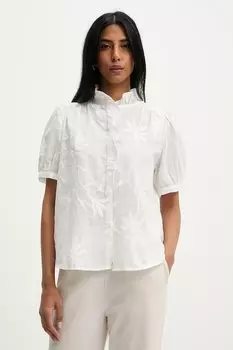 Хлопковая блузка Answear.Lab, белый