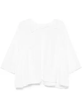 Хлопковая блузка Daniela Gregis, белый