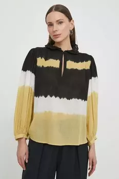 Хлопковая блузка HARVEY Ba&Sh, мультиколор