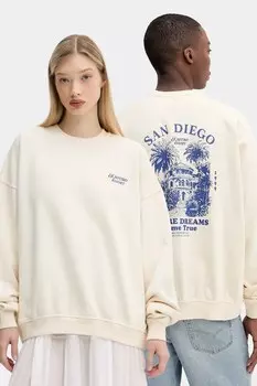 Хлопковая блузка Kaotiko, бежевый