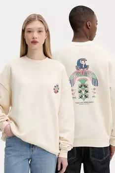 Хлопковая блузка Kaotiko, бежевый