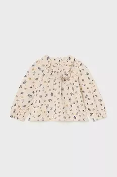 Хлопковая блузка Mayoral для мальчика/девочки, синий